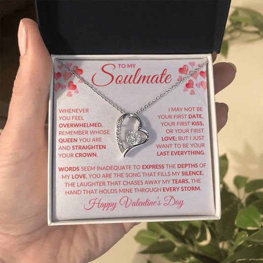 To my Soulmate Forever Love necklace