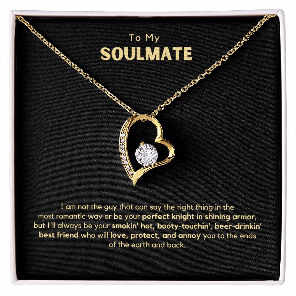 to my soulmate Forever Love Necklace