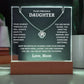 To My Precious Daughter Love,Mom Keepsake Bundle-Keep Believing in yourself.
