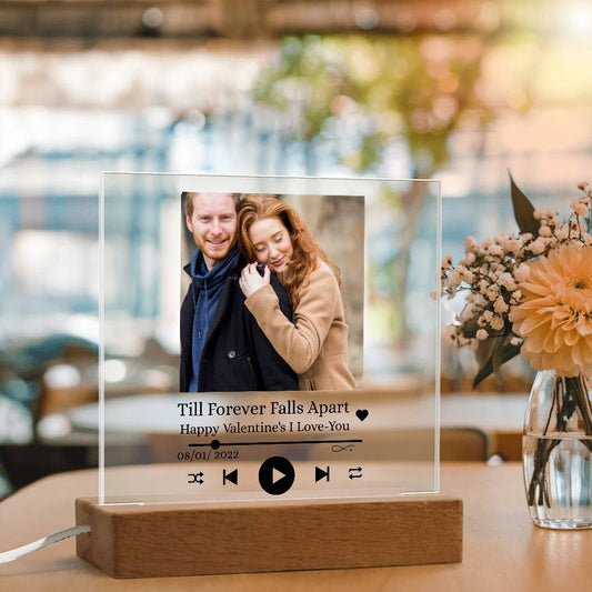 Personalized song Acrylic Plaque