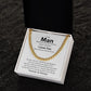 To My Man - Cuban Link Chain
