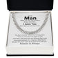 To My Man - Cuban Link Chain
