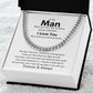 To My Man - Cuban Link Chain
