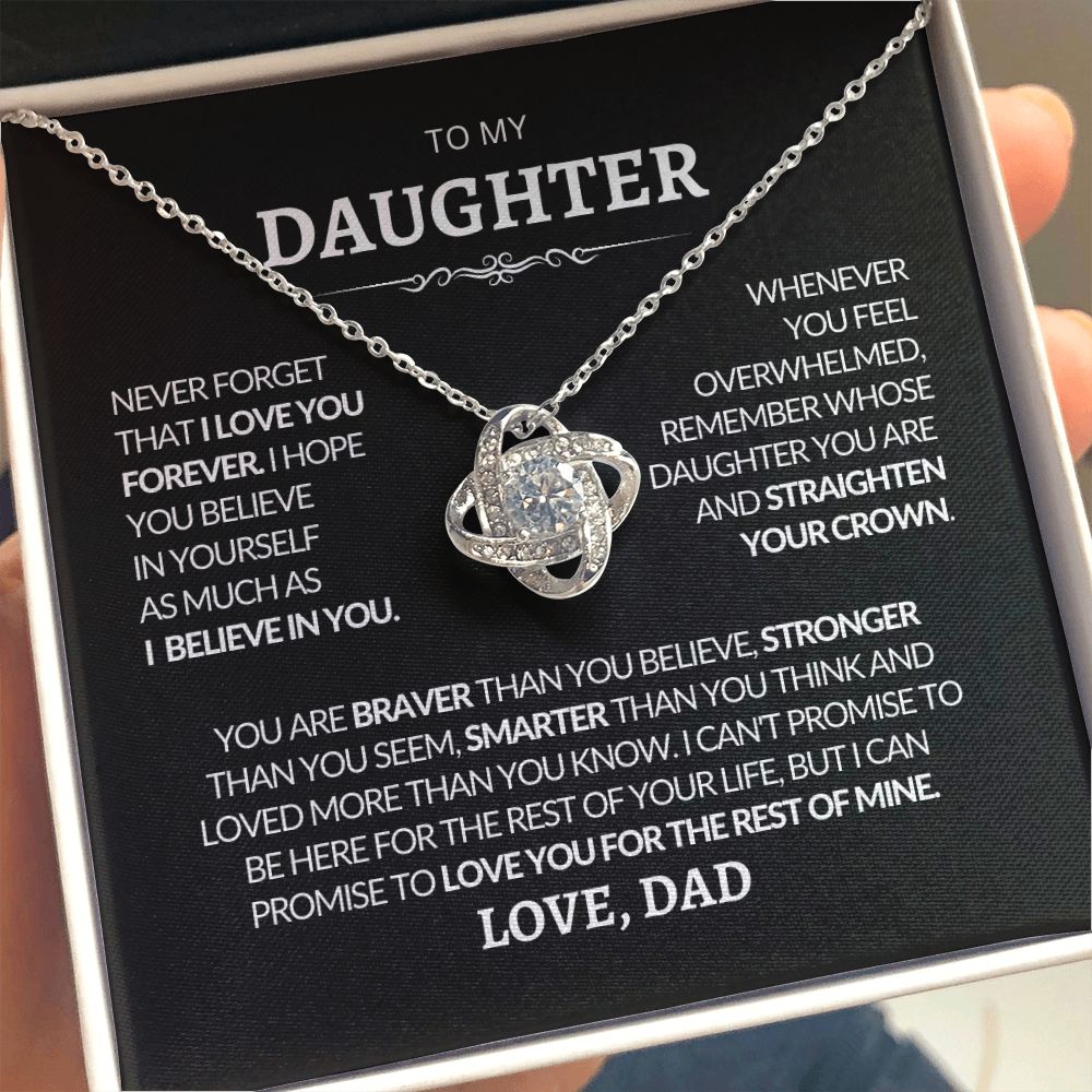 To my Daughter love Dad