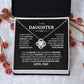 To my Daughter love Dad