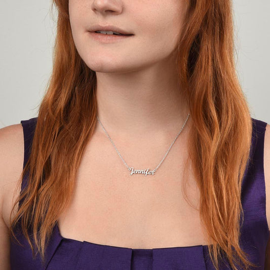 Daughter Name Necklace - Love Dad
