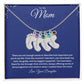 Mom Engraved Baby Feet